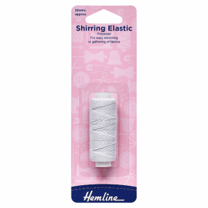 Hemline Shirring Elastic 20mtrs approx.