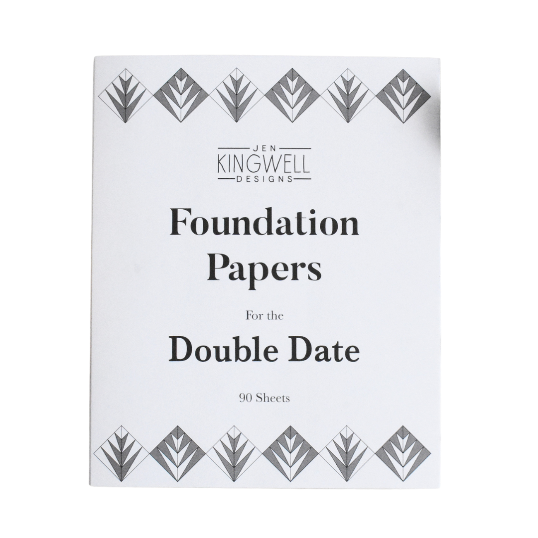 Double Date Foundation Papers - Kimz Sewing & Patchwork Centre