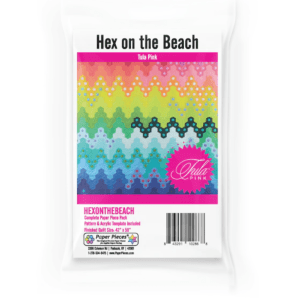 Tula Pink | Hex On The Beach | Complete EPP KIT